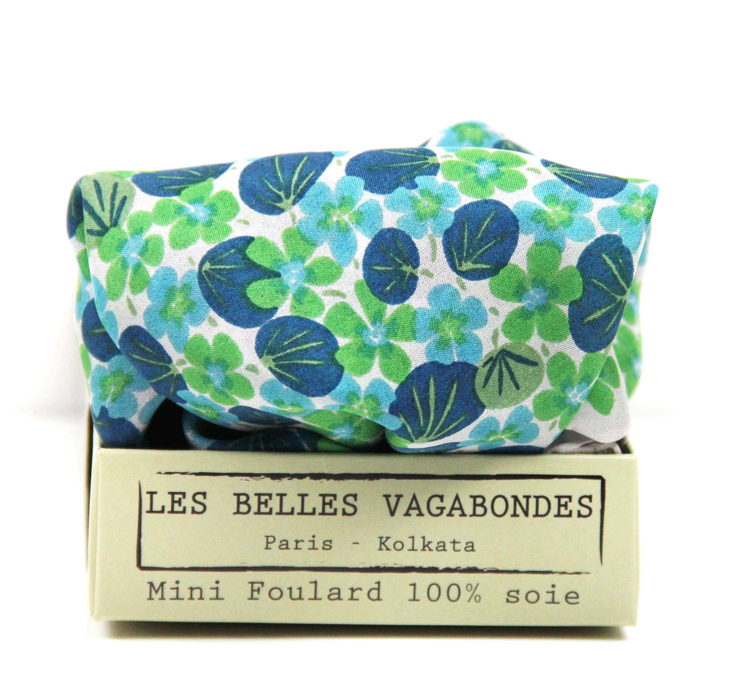 Foulard VERT - Mini Capucine