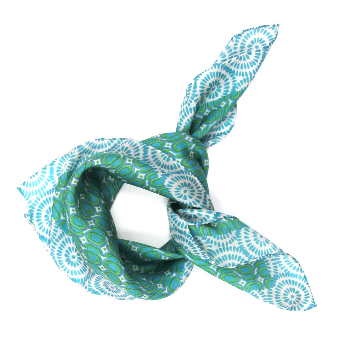 Foulard TURQUOISE - Mini Tempo