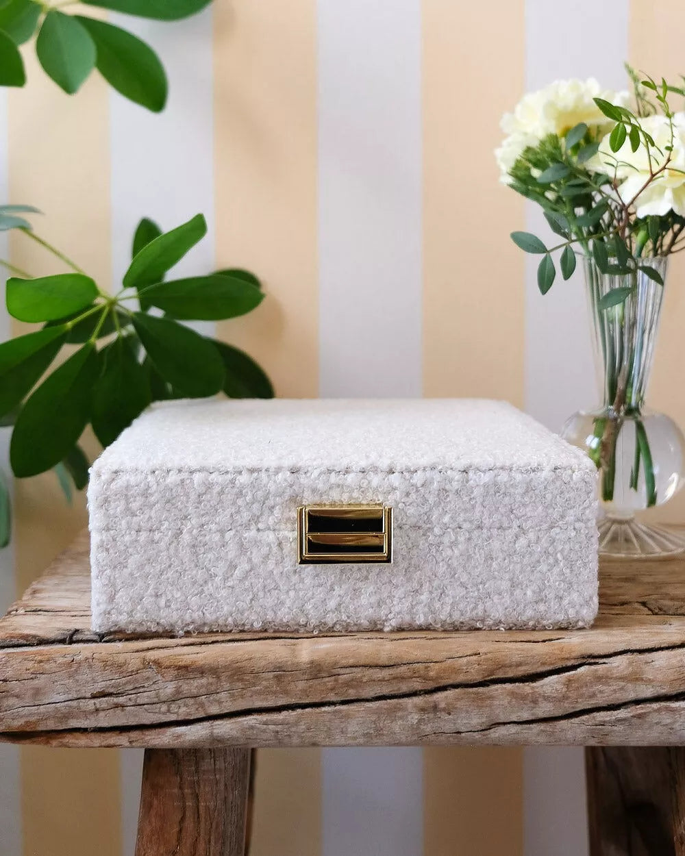 Boîte à bijoux ANNE - BLANC