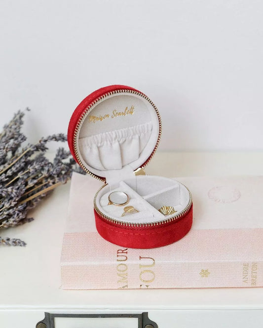 Boîte à bijoux YVONNE - ROUGE
