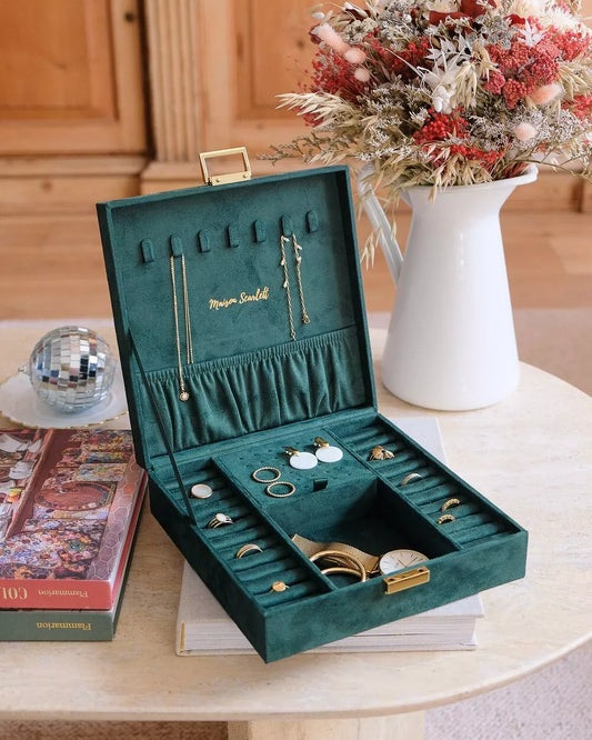 Boîte à bijoux ANNE - VERT