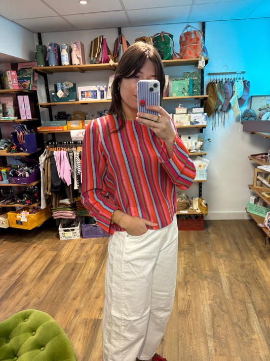 Top MULTI STRIPE - Ihlibella