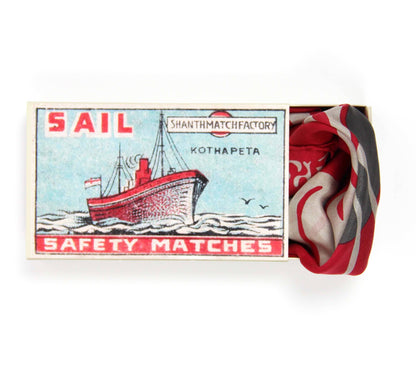 Foulard ROUGE - Mini Arum