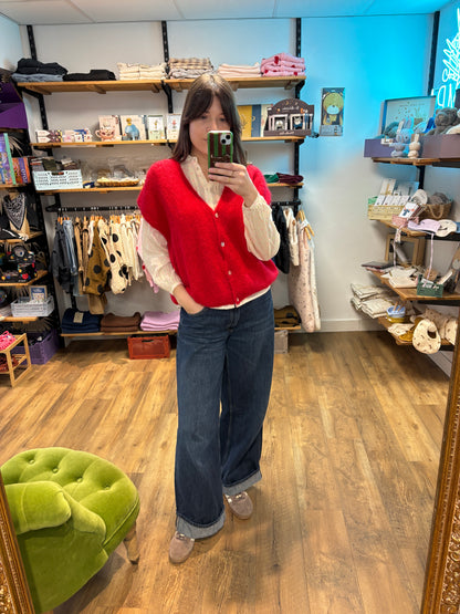 Gilet CERISE - Madeleine