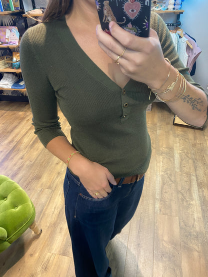 Pull KHAKI - Carolane
