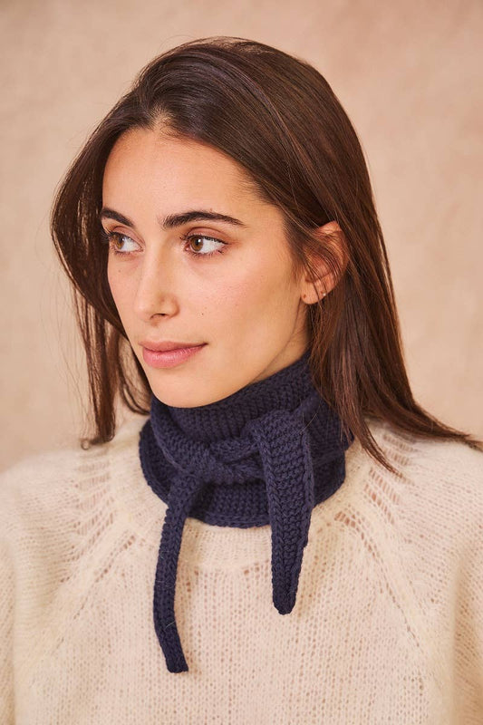 Sophie scarf BLEU MARINE