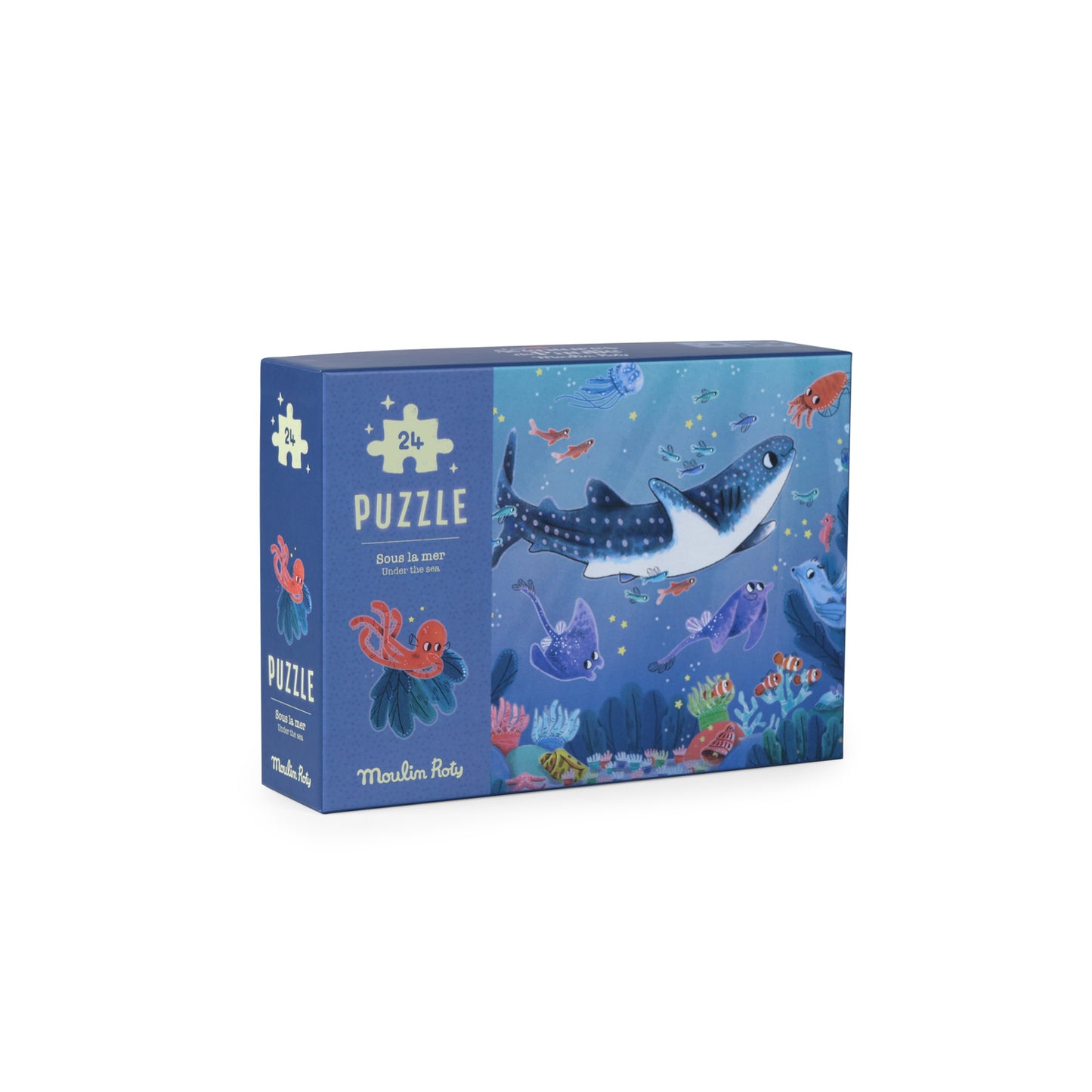 Puzzle phosphorescent SOUS LA MER - 24 pièces