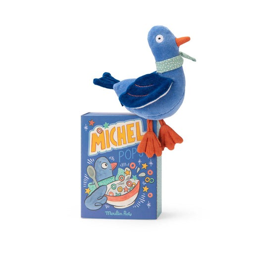 Poupée Hochet Pigeon Michel - Puce et Pilou
