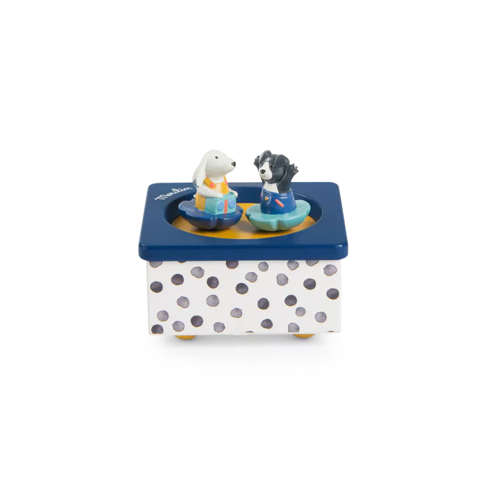 Boîte à musique Puce et Pilou - Moulin Roty