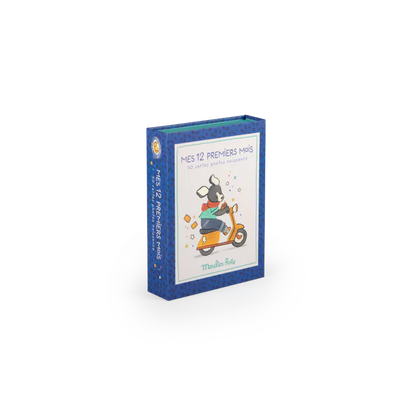 Cartes Mes 12 premiers mois Puce & Pilou - Moulin Roty