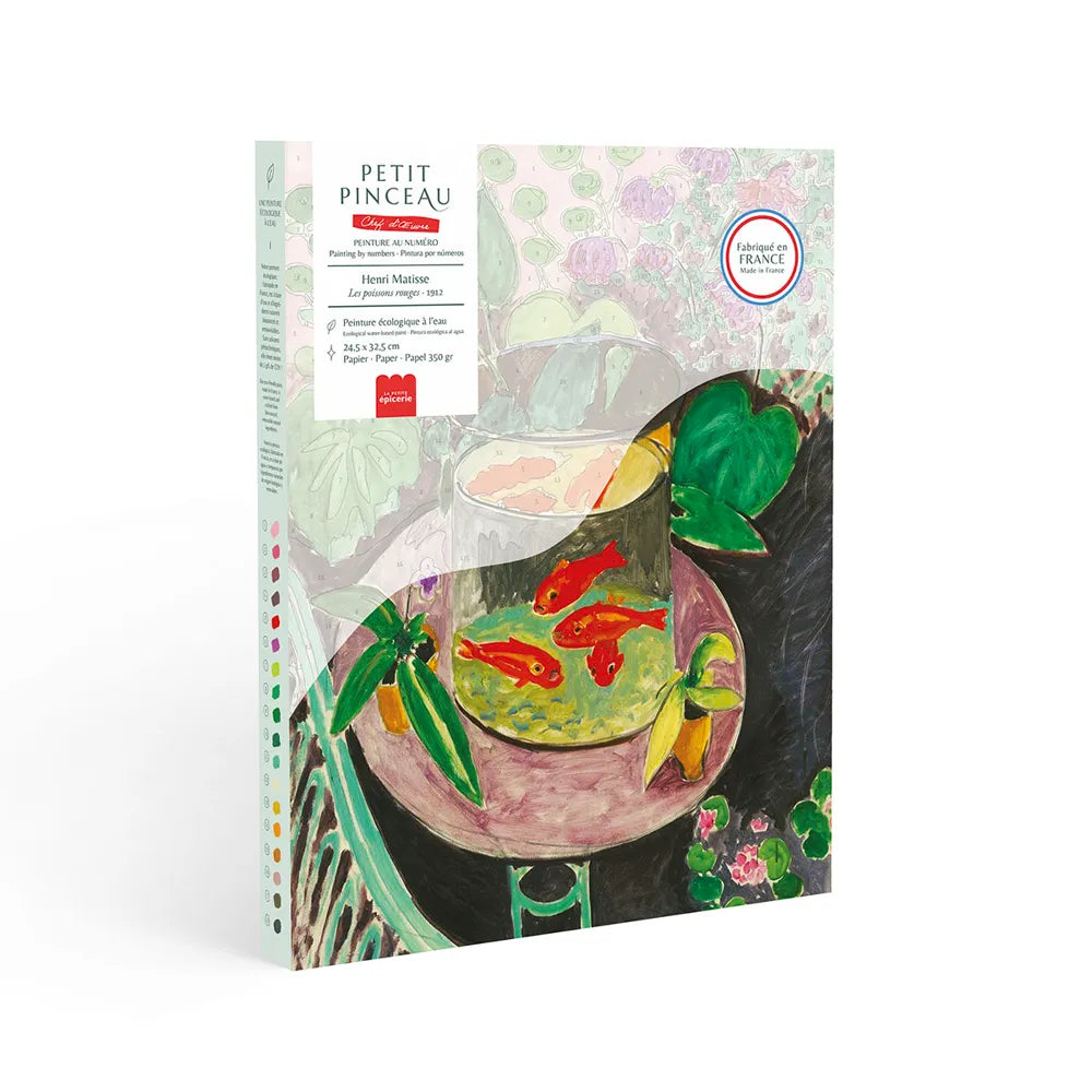 Coffret peinture au numéro - Les poissons rouges, Henri Matisse