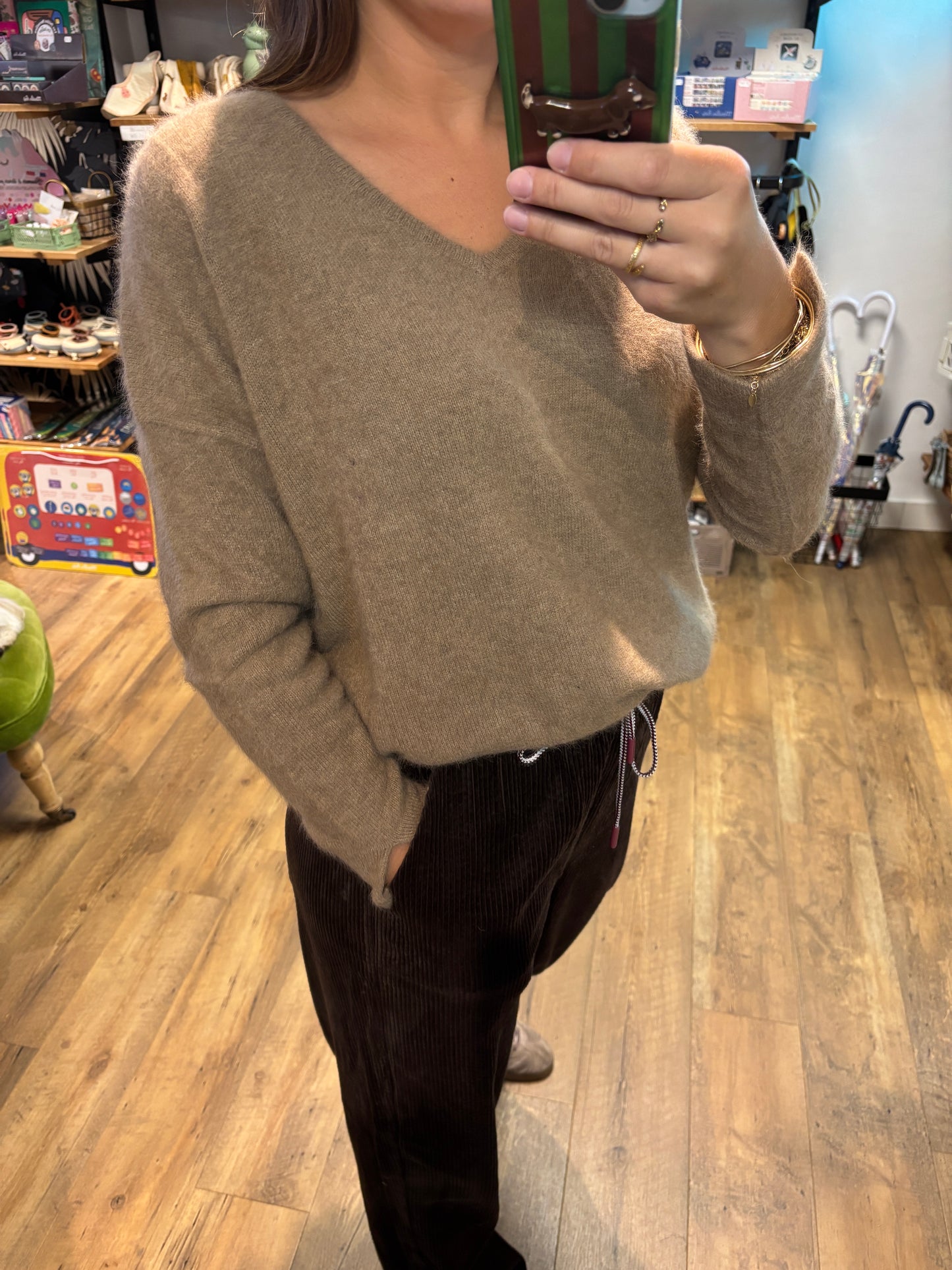 Pull TAUPE - Luzio