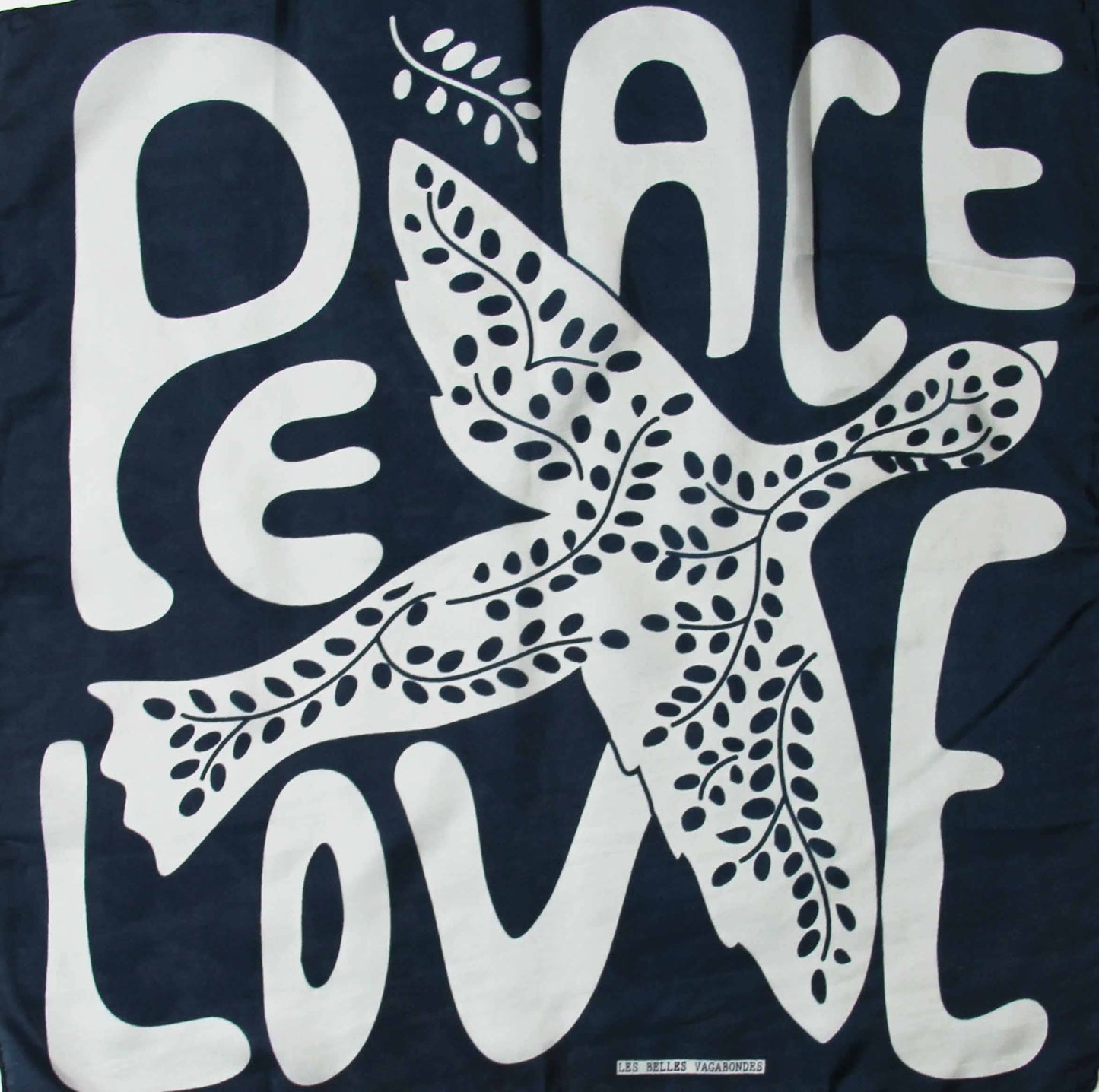 Foulard NAVY - Mini Peace and Love