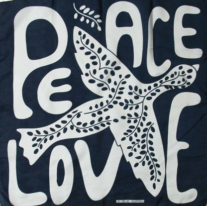 Foulard NAVY - Mini Peace and Love