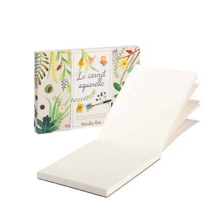 Carnet aquarelle Le Jardin du Moulin - Moulin Roty