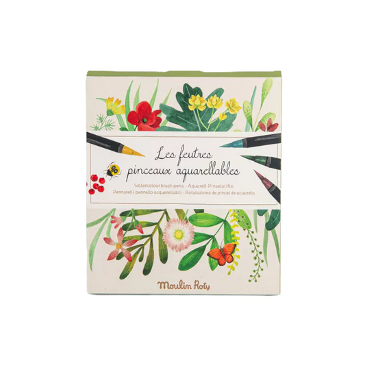 12 feutres aquarelle Le Jardin du Moulin - Moulin Roty