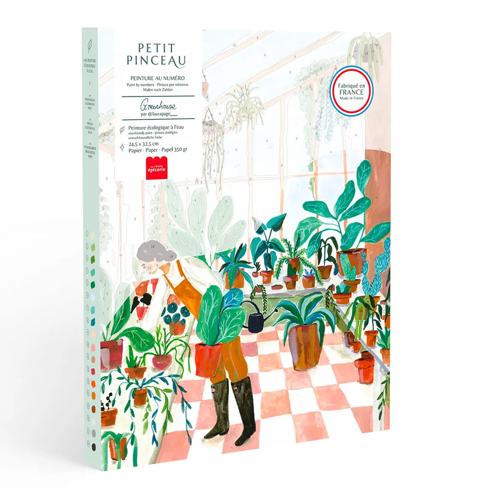 Coffret peinture au numéro - Greenhouse
