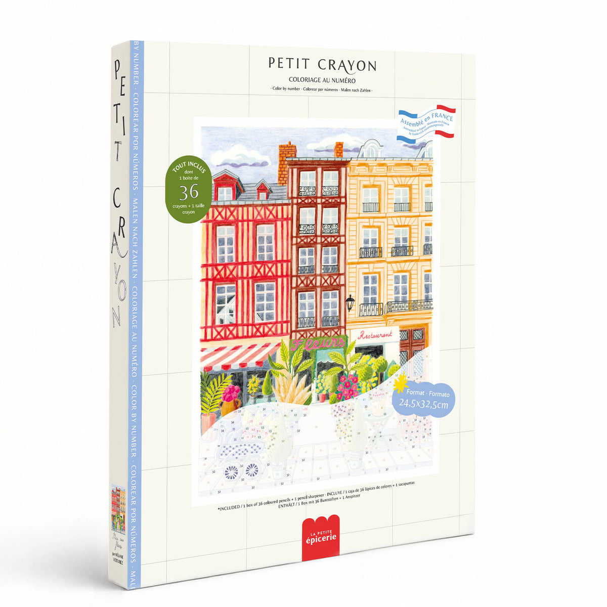 Petit Crayon - Place aux fleurs