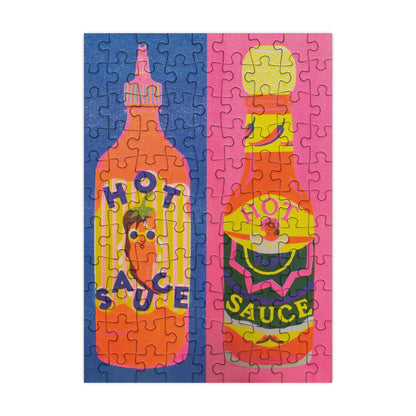 Sauce piquante - Puzzle miniature de 99 pièces