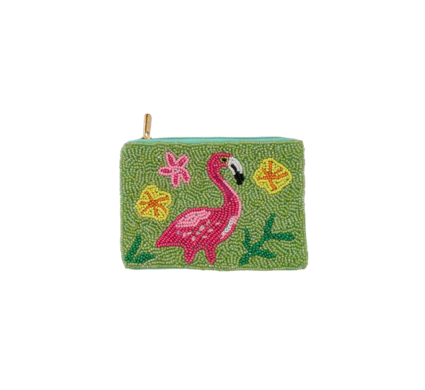 Porte-monnaie FLAMANT ROSE