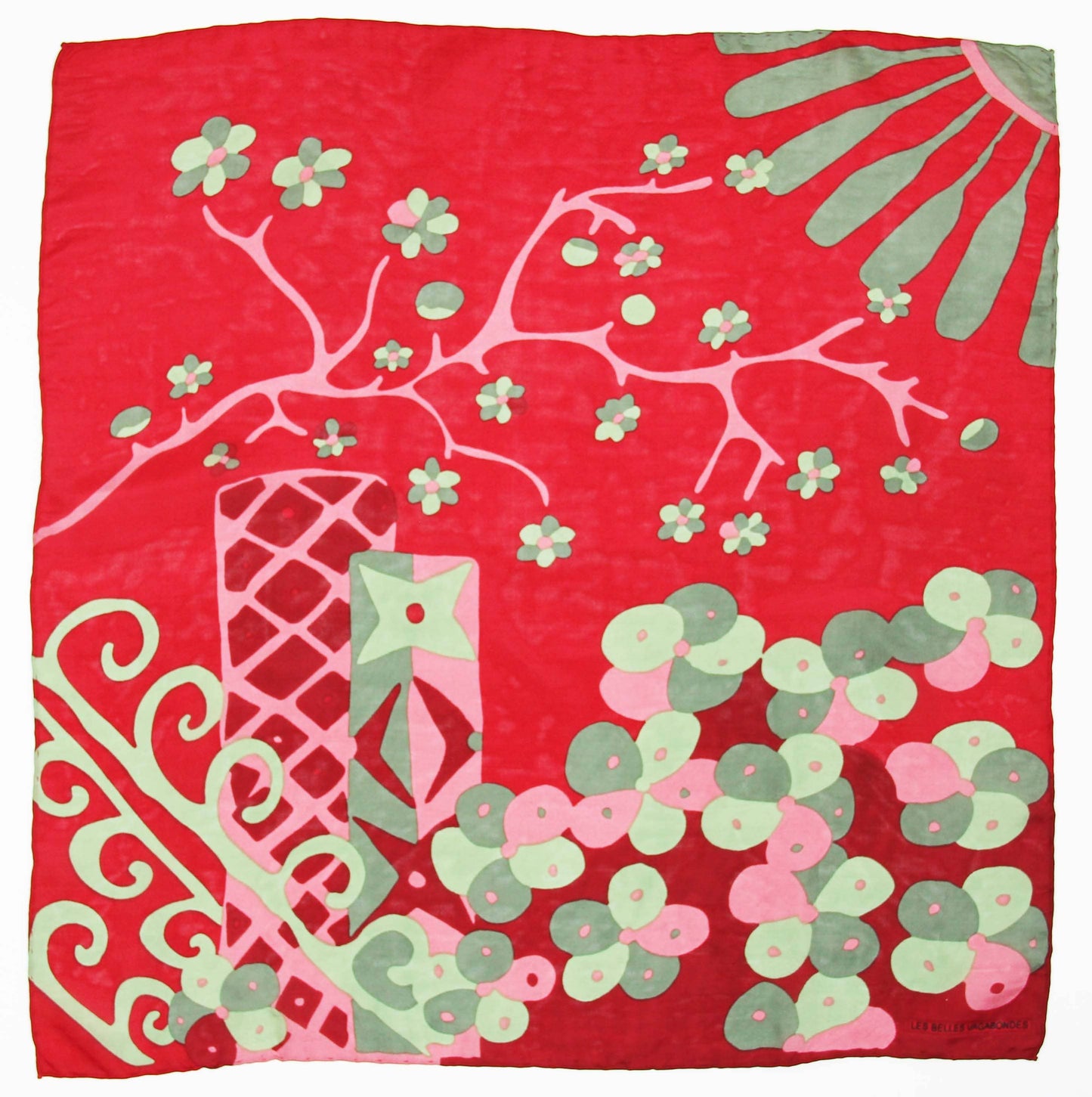 Foulard ROUGE - Mini Sakura