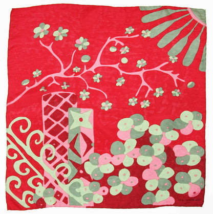 Foulard ROUGE - Mini Sakura