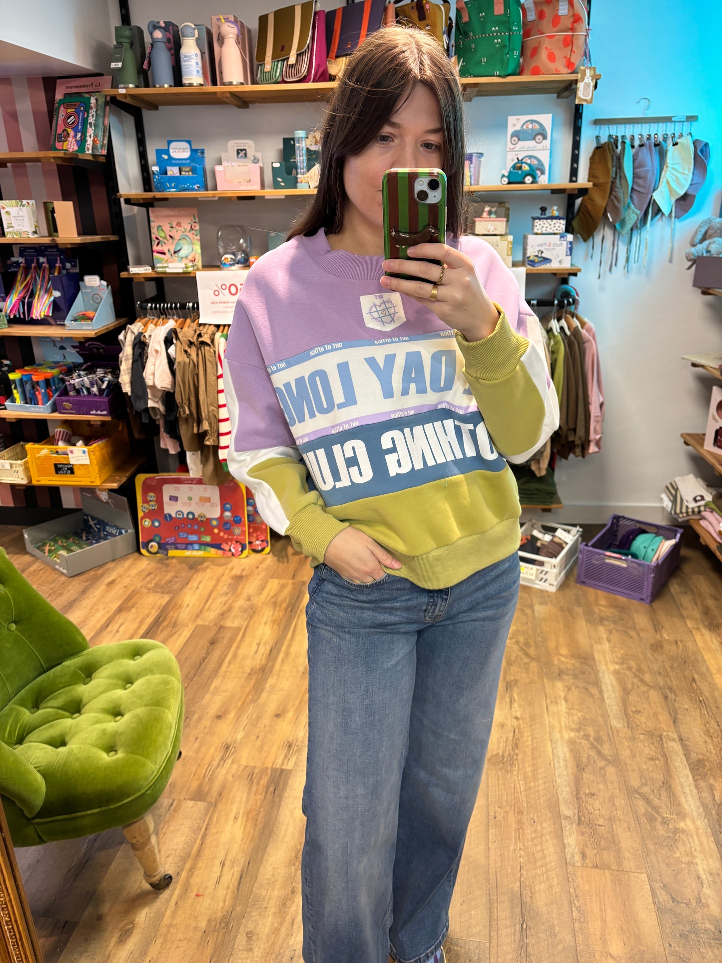 Tee shirt LILA ET ANIS - Flow