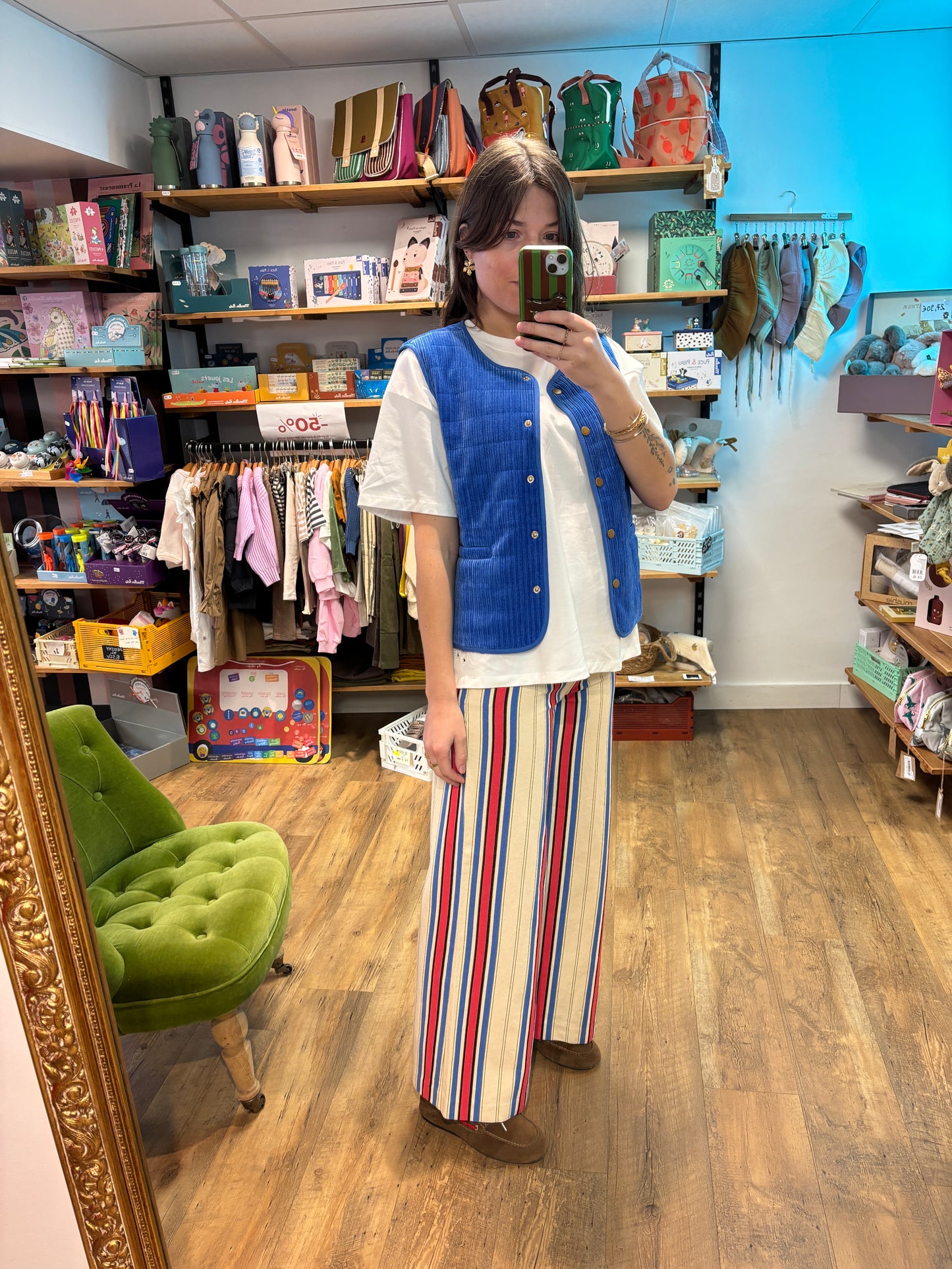 Pantalon BLUE + RED - Ihfania