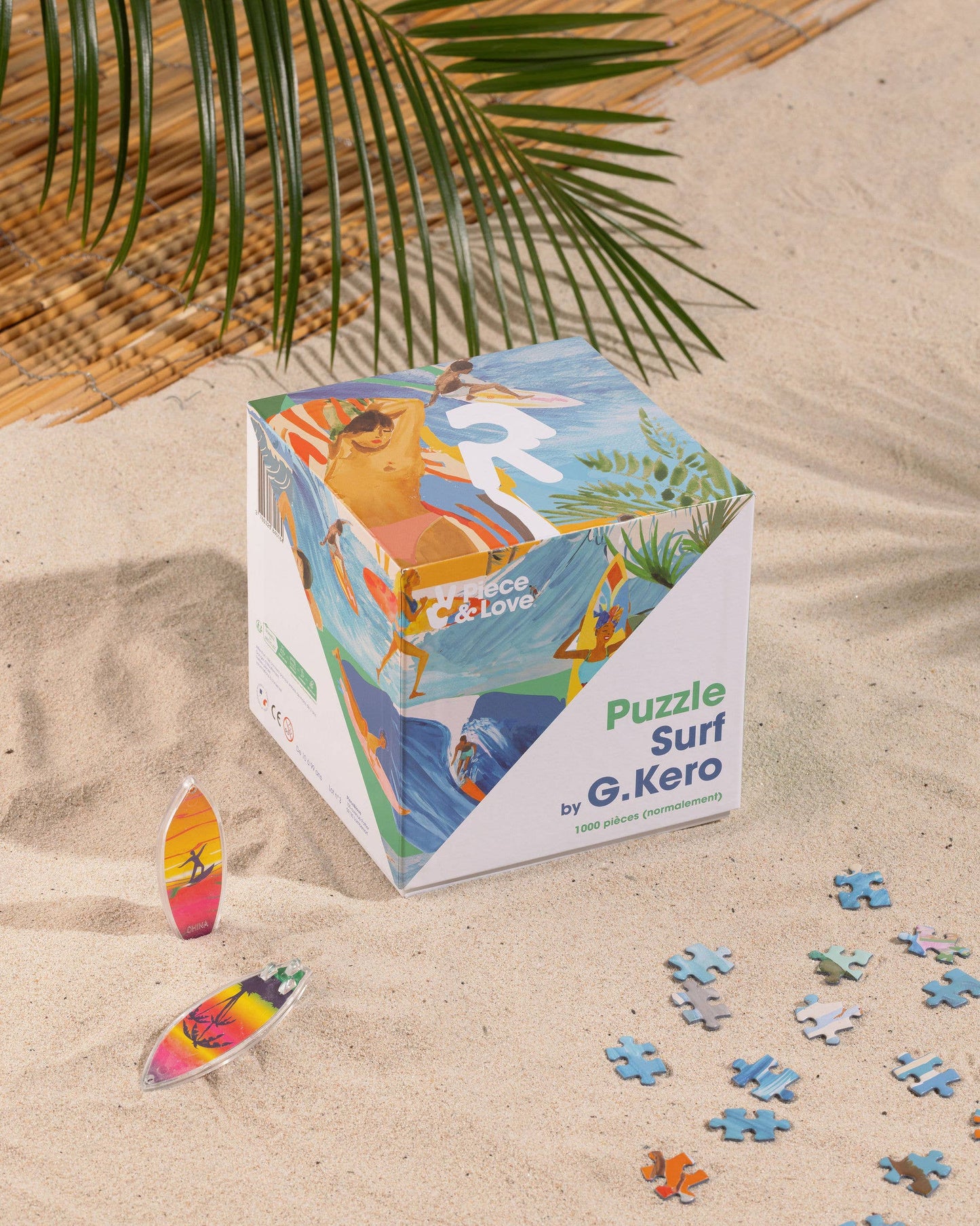 Puzzle 1000 pièces - Surf by G.Kero