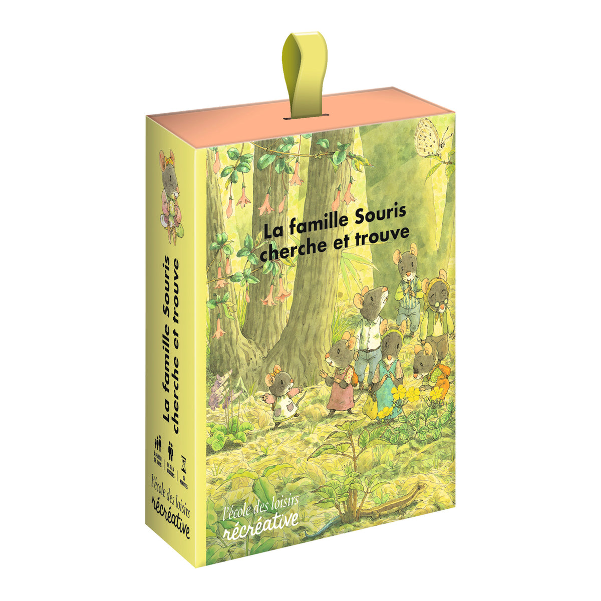 La famille Souris Cherche et trouve  - Ecole des loisirs