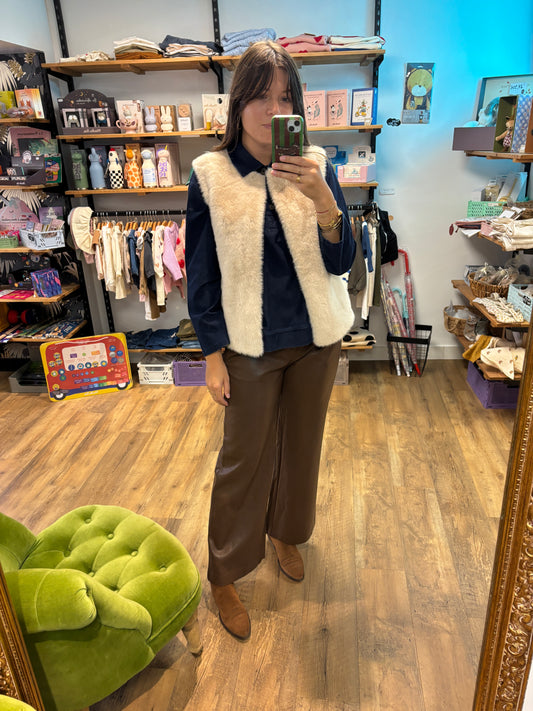 Gilet ECRU - Vassilissa