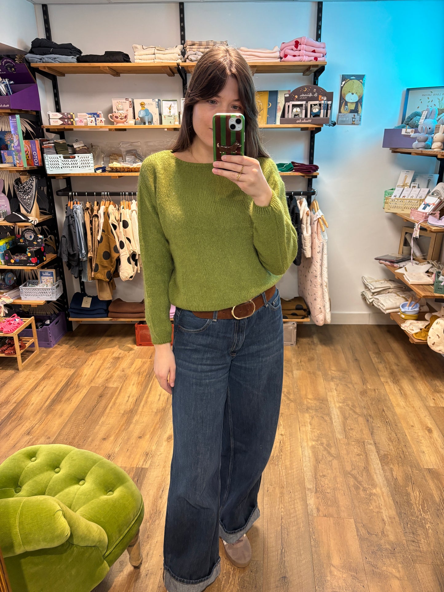 Pull PISTACHE - Marguerite