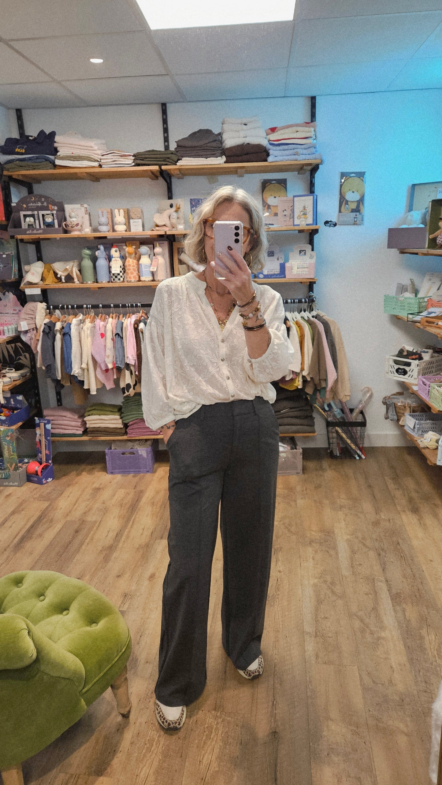 Pantalon DARK GREY MELANGE - Ihkate