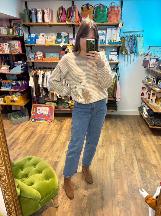 Pull RAYURE BEIGE - Palmbeach