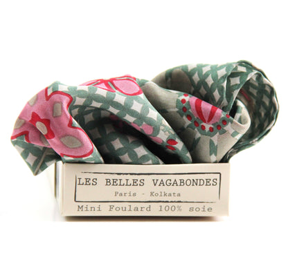 Foulard GRIS - Mini Shippo