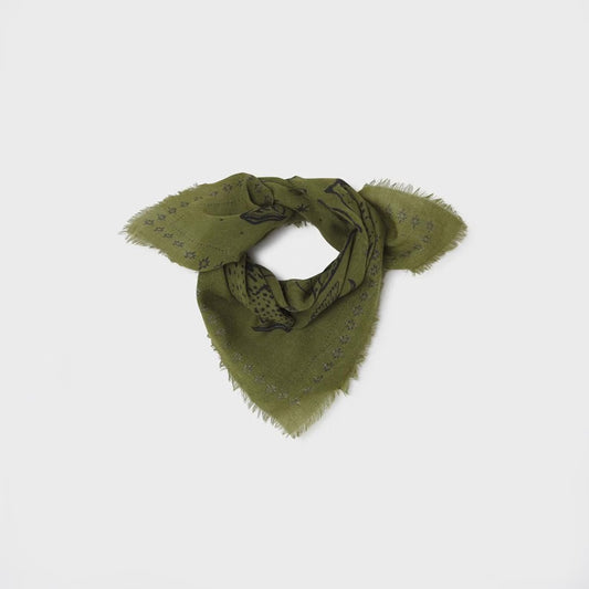 Foulard en 100% laine Sasha - KAKI