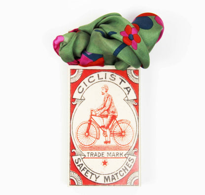 Foulard VERT - Mini Sakura