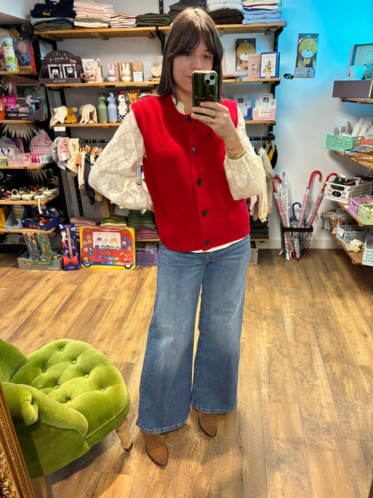 Gilet sans manche ROUGE - Matt