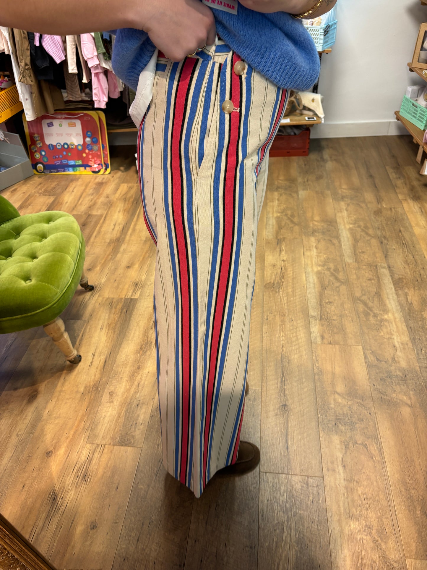 Pantalon BLUE + RED - Ihfania