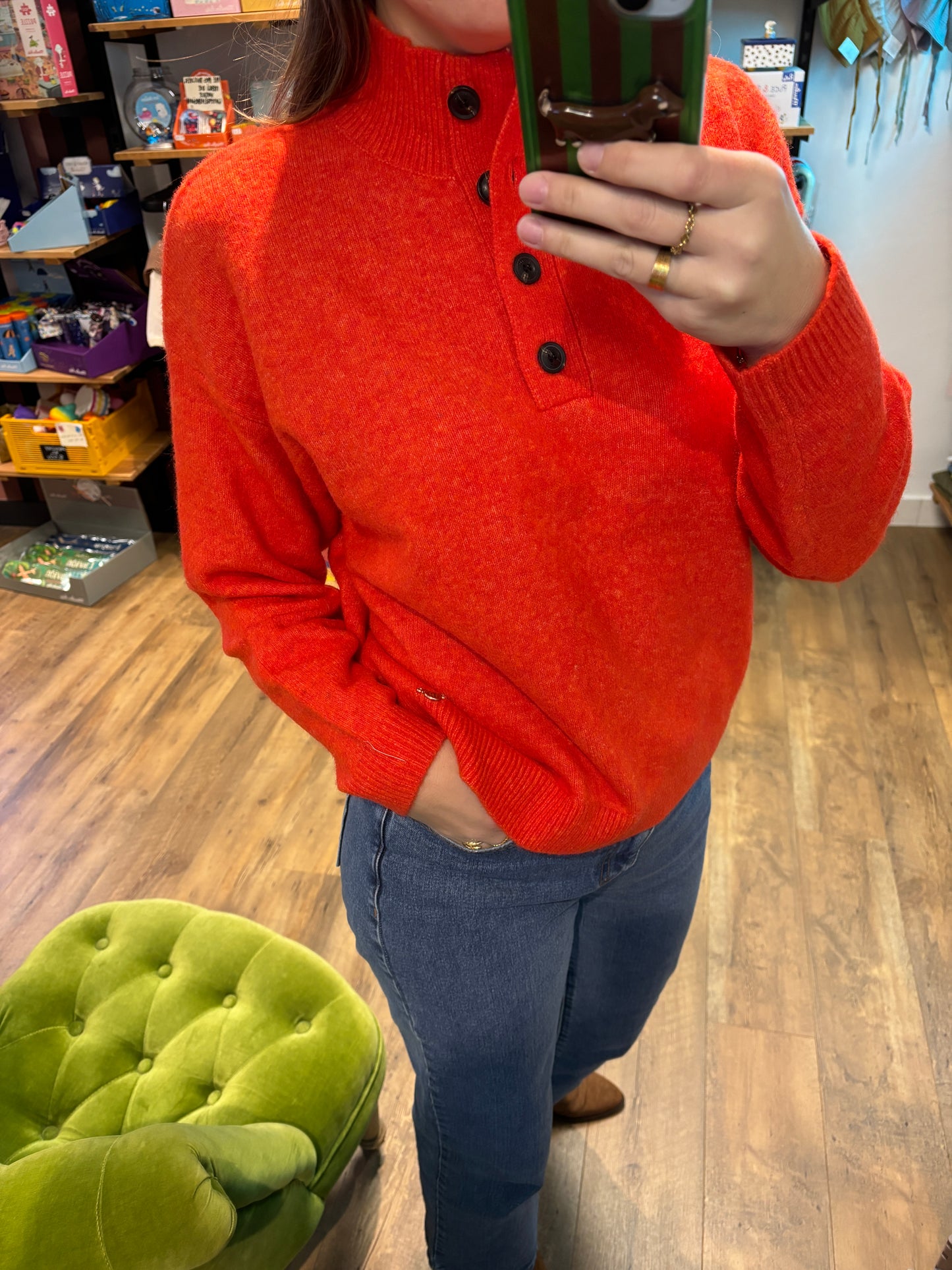 Pull ORANGE - Nathanielle