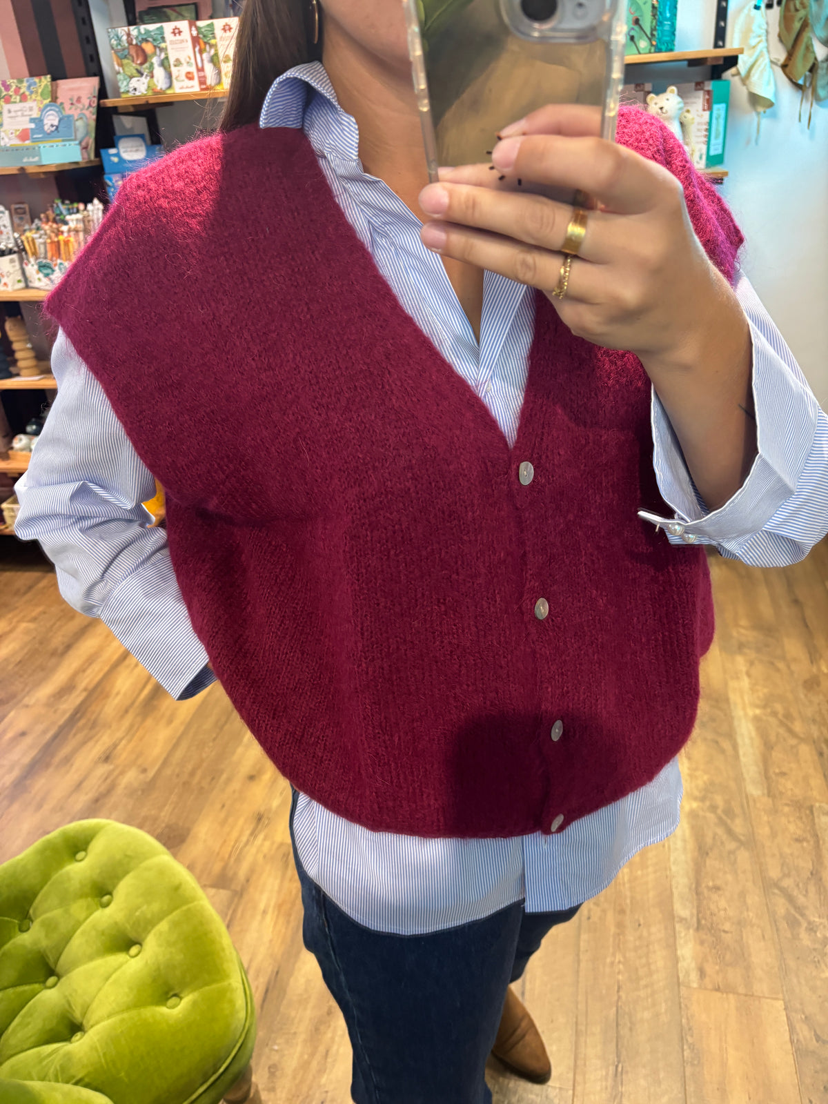Gilet BORDEAUX - Madeleine