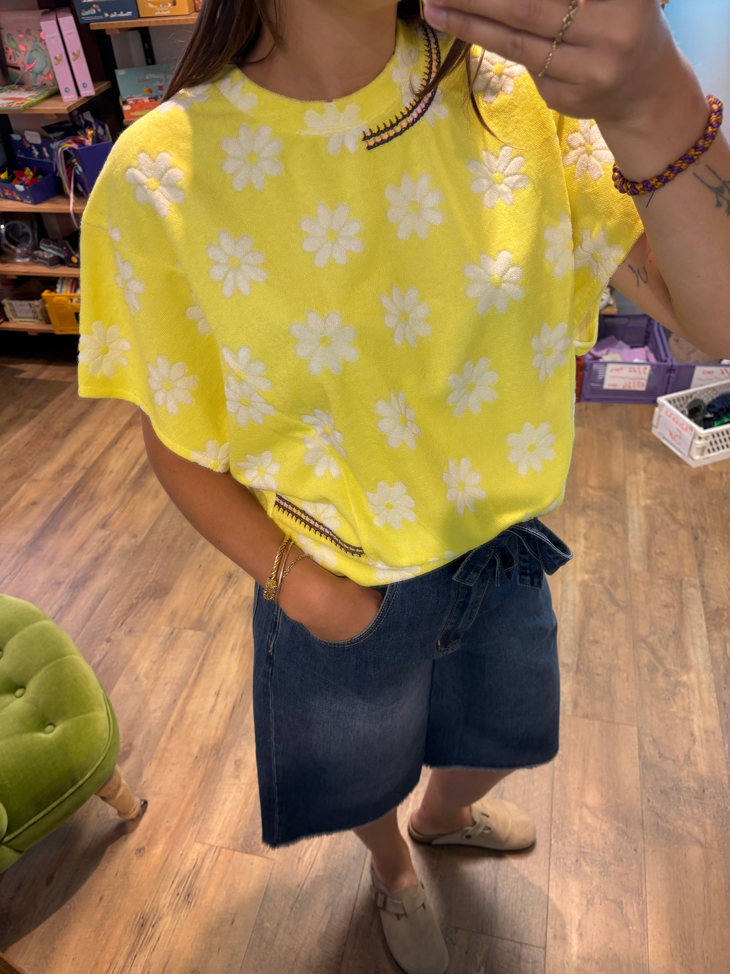 Tee-shirt JAUNE - Adelio