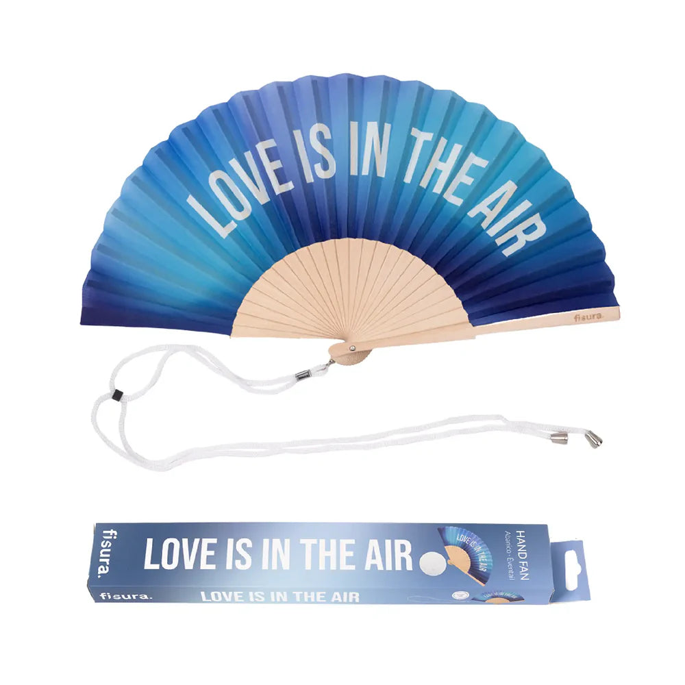 Eventail "Love is in the air"