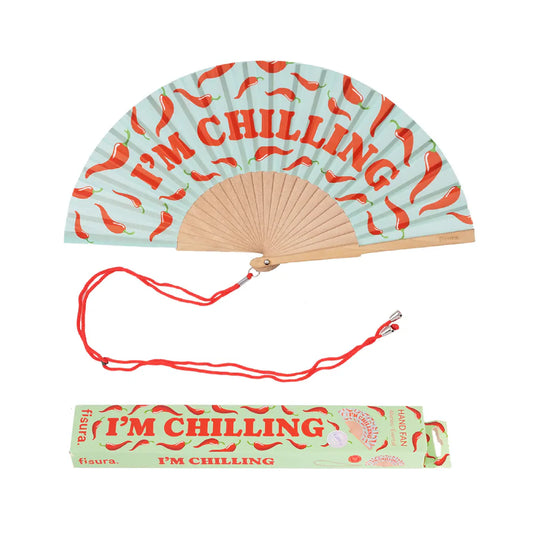 Eventail "I'm chilling"