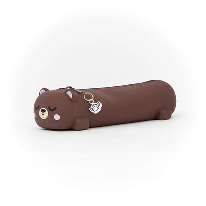 Trousse en silicone – Petit ours paresseux