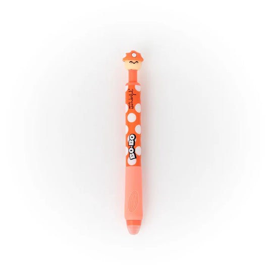 Stylo effaçable Bo-Bo Click ! - Champignon