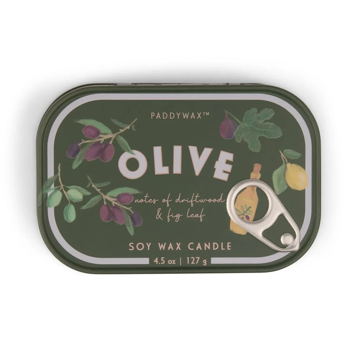 Bougie en boîte bistro - OLIVE