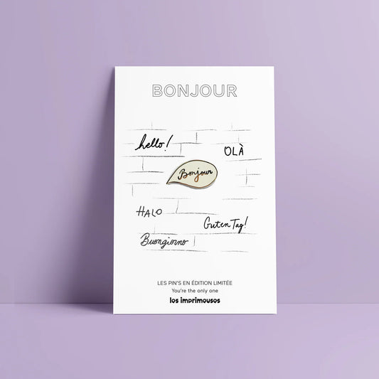 Pin’s Bonjour