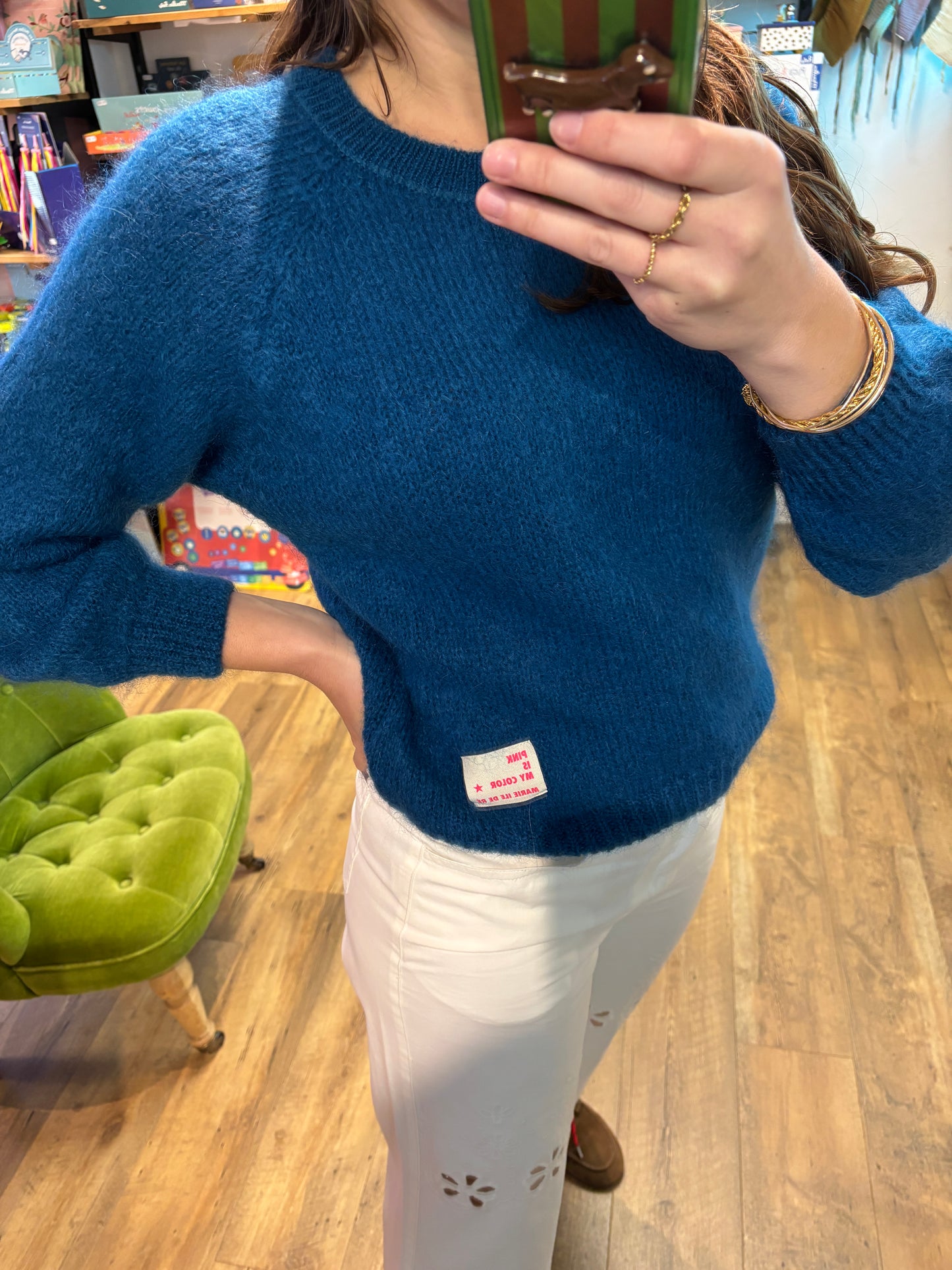 Pull BLEU PAON - Olivia