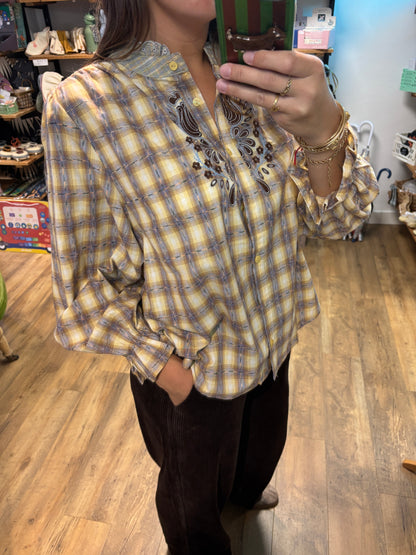 Chemise JAUNE & CIEL - Kimber